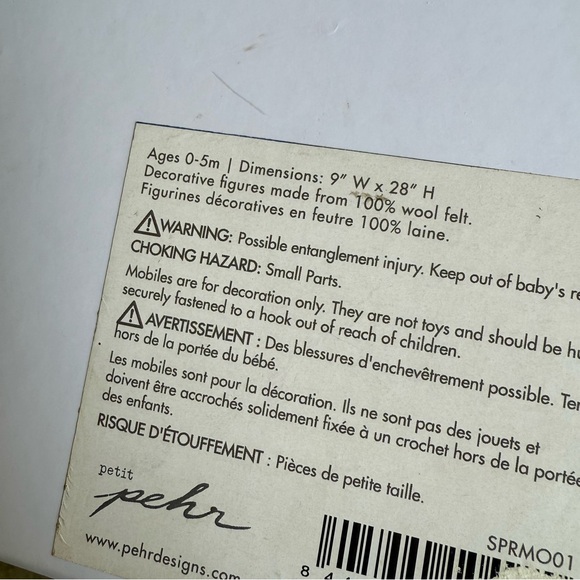 PEHR - sparrows baby mobile - Picture 9 of 9